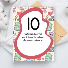 Raccolta di materiali per il Back To School