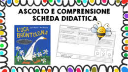 L'oca brontolona scheda didattica comprensione