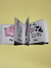 Lapbook a fisarmonica “Farm Animals” – Inglese per la scuola primaria