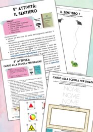 Modulo 3 di "In viaggio verso la scuola primaria con gli albi illustrati": "Il sentiero" e "Carlo alla scuola dei draghi"
