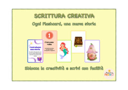 Scrittura creativa; flashcards per la creazione di storie