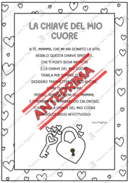 Poesia Festa della mamma - La chiave del mio cuore