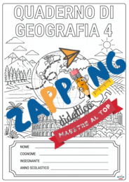 Copertine quaderni classe quarta: storia, geografia e scienze