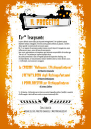 Progetto "L'AcchiappaFantasmi" in CT Serena Zollino, Maestro Emanuele e Maestrainbluejeans