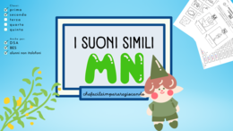 I SUONI SIMILI M-N - CLASSI PRIMA E SECONDA - ALUNNI NAI E BES