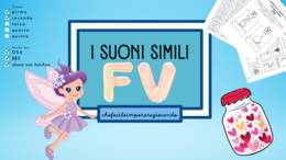 I SUONI SIMILI F-V - CLASSI PRIMA E SECONDA - ALUNNI NAI E BES