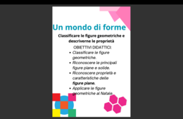 Un mondo di forme - tema Natale