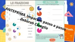 Le frazioni_attività colorate e semplici spiegazioni per introdurre al concetto di frazione