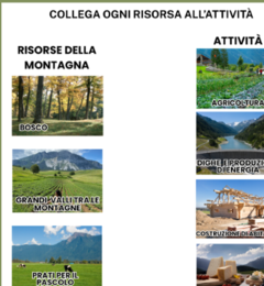 Le attività in montagna