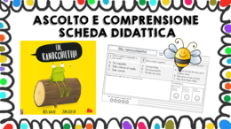 Ehi, ranocchietto! - scheda didattica comprensione