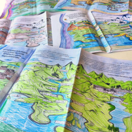 “Viaggio nel Fiume” Estratto DIAGRAMMA + LETTERA DEL NAVIGATORE ACQUATICO