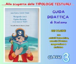 GUIDA DIDATTICA di italiano : Navigando con Capitan Barbablù in un mare di TESTI