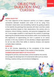 Enhancing creative writing through artistic observation
