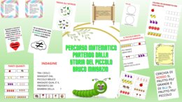 Percorso matematico partendo dalla lettura della storia "il piccolo bruco maisazio"