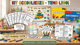 KIT ACCOGLIENZA tema lego