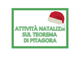 Attività natalizie sul teorema di Pitagora