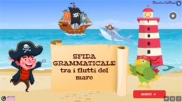 Sfida grammaticale tra i flutti del mare