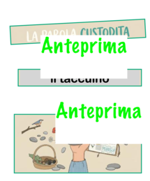 La parola custodita: percorso estivo + accoglieza (6-11 anni )