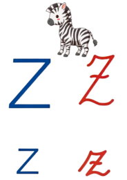 Alfabeto da parete 26 lettere