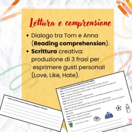 English Test Unit 3: Free Time & Hobbies (Kit Completo con Audio a 2 velocità)