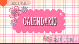 CALENDARIO