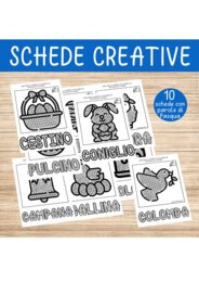 🎨 Attività creativa stampabile – Pittura con bastoncini di cotone