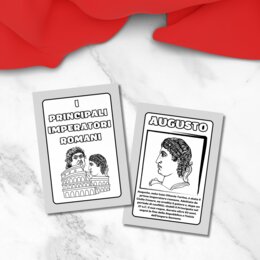 Imperatori Romani scuola primaria - Libretto da stampare