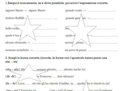 ELISIONE E TRONCAMENTO - ESERCIZI
