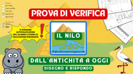 GLI EGIZI - IL FIUME NILO - PROVA DI VERIFICA