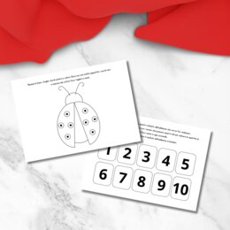 Gioco addizioni con le coccinelle