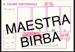 Valore posizionale classe terza