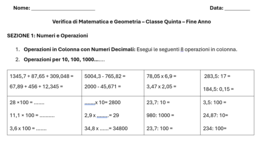 verifica passaggio per scuole medie