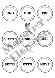 Numeri nella neve