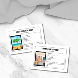 Describe the pictures - Attività di scrittura in inglese