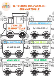 IL TRENINO DELL’ANALISI GRAMMATICALE