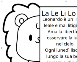 Lettera L di Leoncino Leonardo