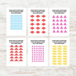 Pattern blocks PDF - Schede di geometria