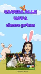 Caccia alle uova di Pasqua classe prima
