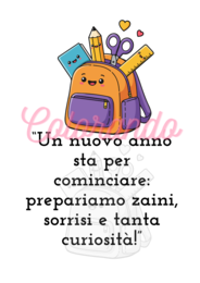 BENVENUTI A SCUOLA!  FRASI PER UN’ACCOGLIENZA SPECIALE