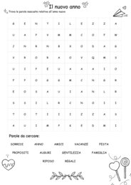 Crucipuzzle dell'anno nuovo