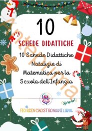 10 Schede Didattiche Natalizie di Matematica🎄