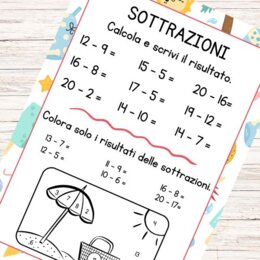 Compiti estivi di matematica classe prima