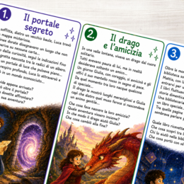 Racconto Fantasy - 18 tracce illustrate