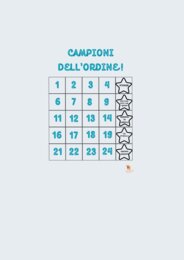 Le stelline dell'ordine
