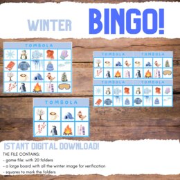 TOMBOLA INVERNALE_ WINTER BINGO