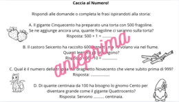 I NUMERI FINO A 1000: attività per l'inizio anno in classe 3^ | Ripasso dei numeri fino a 999 e introduzione al concetto di migliaia