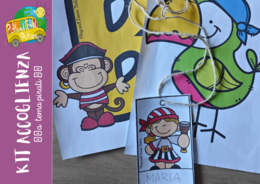 KIT ACCOGLIENZA A TEMA PIRATI - PACCHETTO