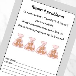 Problemi illustrati di San Valentino per la classe seconda