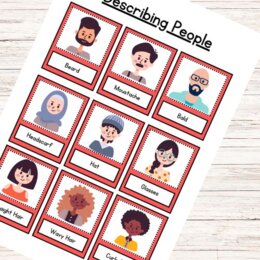Describing people pack didattico