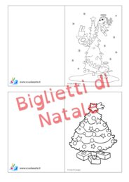 20 Biglietti natalizi da personalizzare